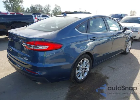 2019 Ford Fusion Se из США, поврежденный, VIN 3FA6P0HD9KR174753